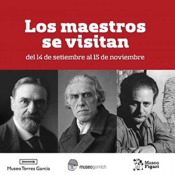 Imperdible exposición simultánea. Los maestros se visitan: Figari, Torres García y Gurvich