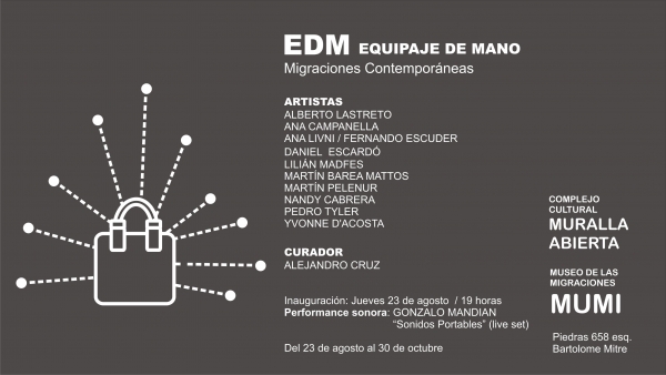 Jueves 23 de agosto inaugura &#039;Equipaje de Mano&#039; en MuMi de Montevideo