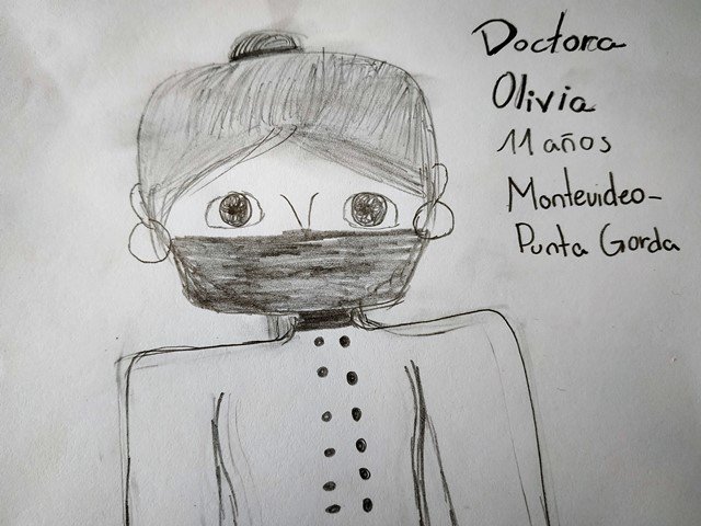 Olivia. 11 años. Montevideo. Barrio Punta Gorda.