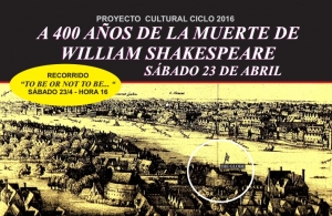 El Cementerio Brit&aacute;nico conmemora el 400&ordm; aniversario de la muerte de William Shakespeare