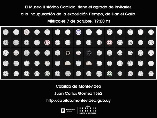 Exposici&oacute;n "Tiempo" en el Cabildo de Montevideo