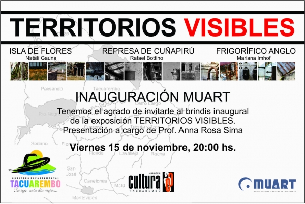 15 de noviembre: Inaugura 'Territorios Visibles' en el MUART de Tacuaremb&oacute;