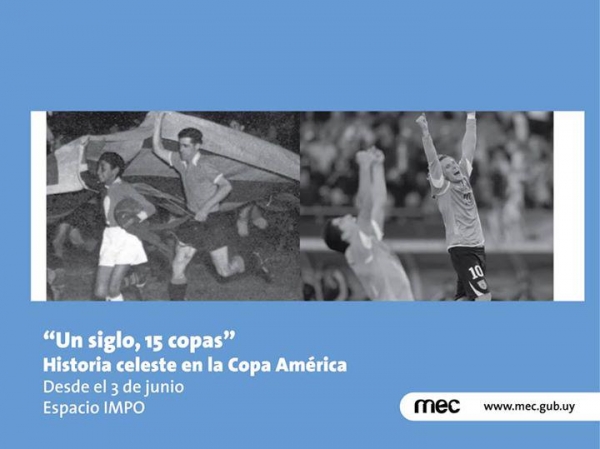 Abre la muestra "Un siglo, 15 copas. Historia celeste en la Copa Am&eacute;rica" en el Espacio IMPO