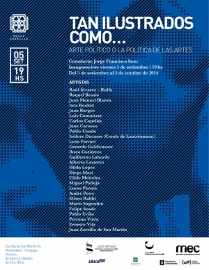 5 de setiembre en Museo Zorrilla (Montevideo): 'Tan ilustrados como...'