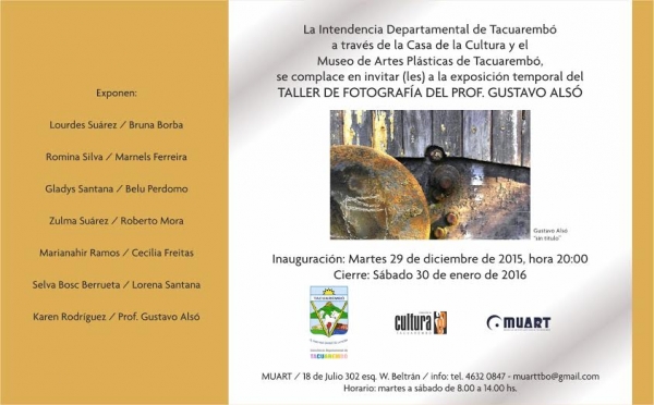 Última exposición del año en el MUART de Tacuarembó