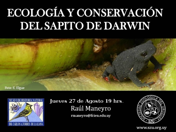 Conferencia en el museo de Historia Natural &quot;Don Carlos A. Torres de la Llosa&quot;