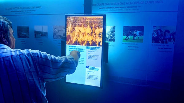 El Museo del Fútbol reinauguró con nuevo sistema de proyección audiovisual