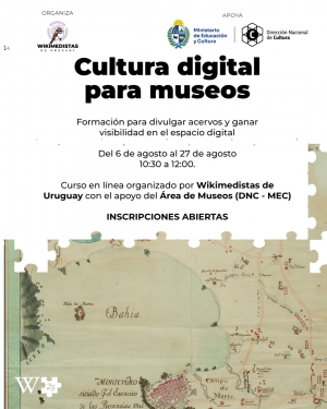 Cultura digital para museos. Taller Wikimedistas.