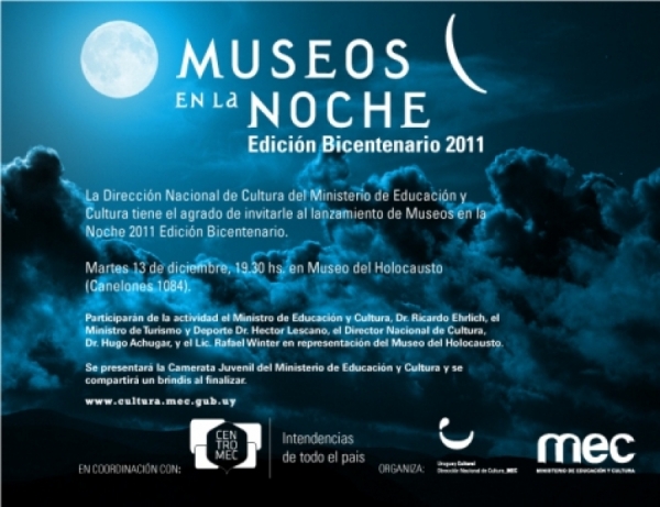 Lanzamiento Museos en la Noche 2011 
