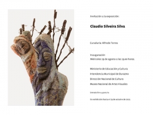 Exposici&oacute;n de Silveira Silva en el Museo Nacional de Artes Visuales.