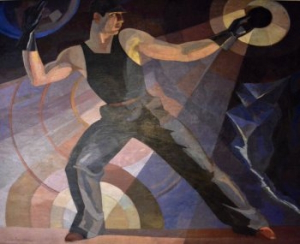 Vio la luz en el MNAV. Restauraci&oacute;n de la obra Luz artificial del artista Guillermo Laborde.