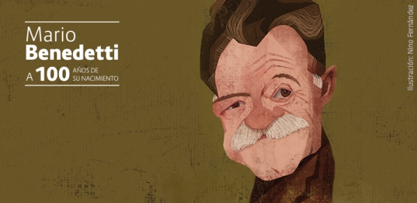 Mario Benedetti cumple 100 a&ntilde;os
