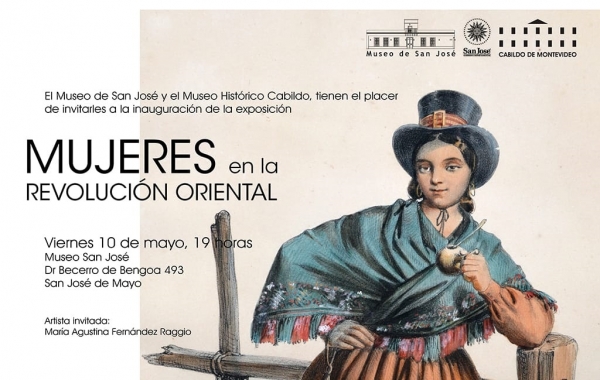 Exposición &quot;Mujeres en la Revolución Oriental&quot; inaugura en Museo de San José