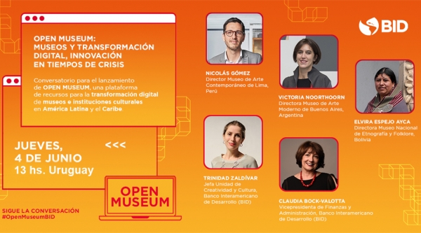 Open Museum, nueva plataforma del BID para apoyar a los museos