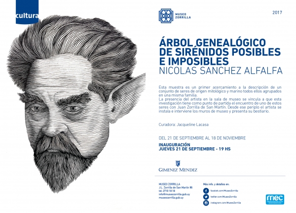 Inaugura "&Aacute;rbol Geneal&oacute;gico de Sir&eacute;nidos posibles e imposibles" en el museo Zorrilla