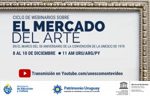 El Mercado del Arte, ciclo de webinarios de UNESCO y Comisión de Patrimonio