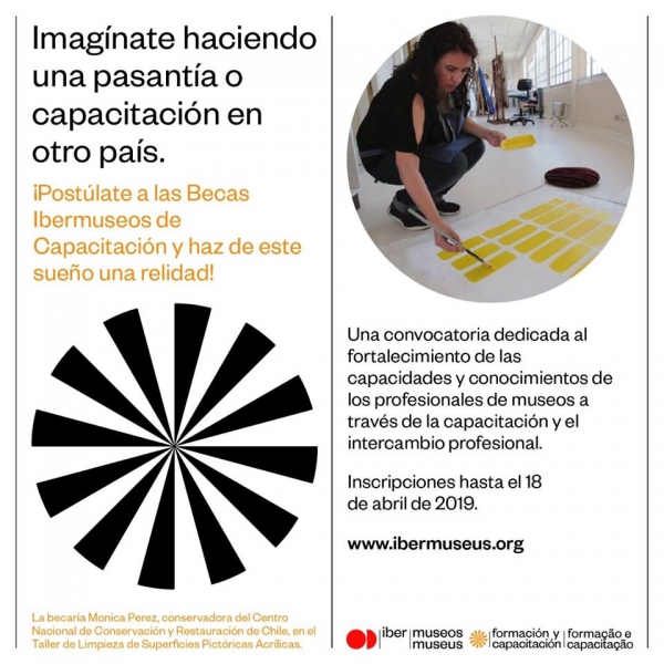 Convocatoria abierta. Becas Ibermuseos de Capacitación.*Actualizado con Guía para postulantes