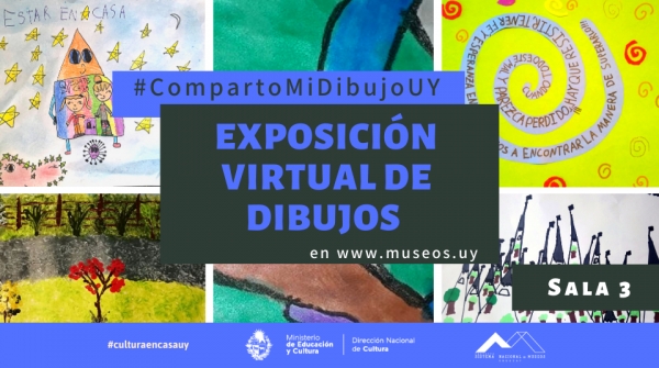 Inauguramos la Sala Tres de la exposición virtual  #CompartoMiDibujoUY