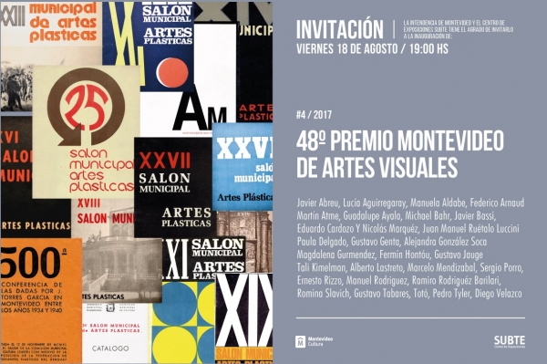 El Centro de Exposiciones Subte acoge el 48º Premio Montevideo de Artes Visuales