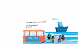 Proyecto Vos + Vos en el Museo de las Migraciones.