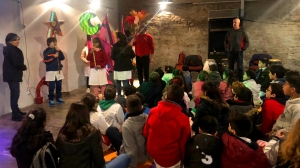 Escuela nº2 de Durazno en el Museo del Carnaval