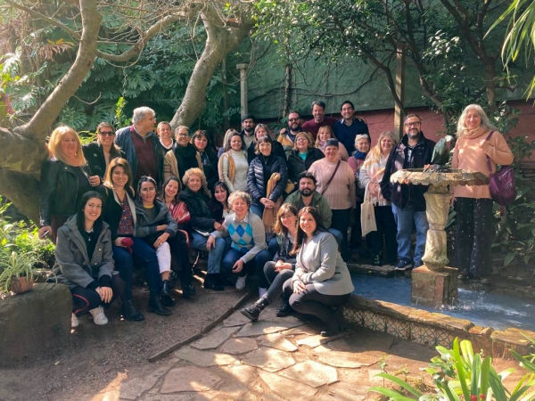 Participantes del Encuentro Regional de Museos en el Museo Mazzoni