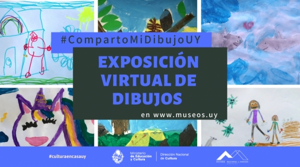 TODAS LAS SALAS. Exposición virtual #CompartoMiDibujoUY