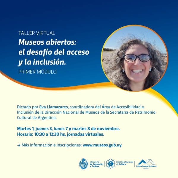 Inscripciones abiertas para la capacitaci&oacute;n Museos abiertos: el desaf&iacute;o del acceso y la inclusi&oacute;n.