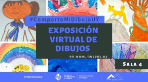 Visite la Sala Cuatro de #CompartoMiDibujoUY