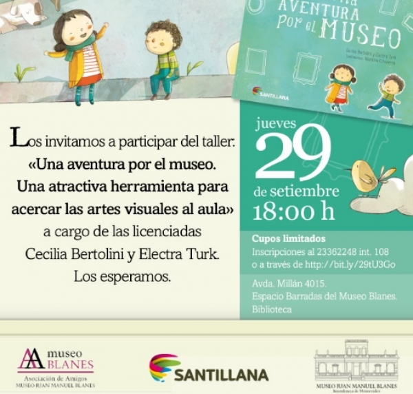 &quot;Una aventura en el museo&quot;, taller sobre recursos educativos en el Museo Blanes