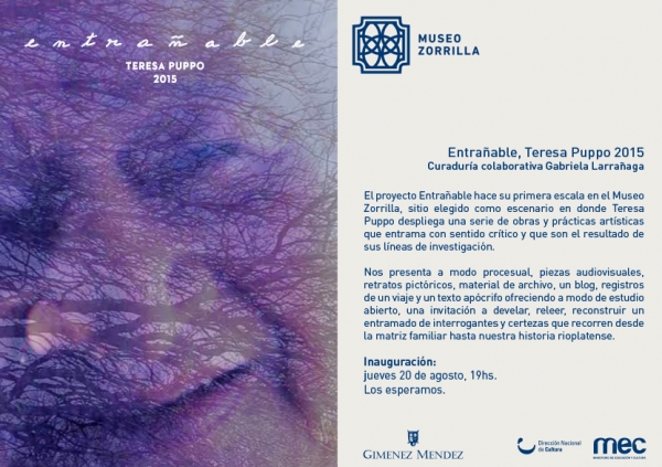 El Museo Zorrilla inaugura "Entra&ntilde;able", un proyecto de Teresa Puppo