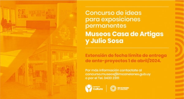 Concurso de ideas para la realización de propuestas expositivas en dos museos de Canelones