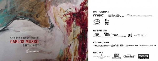 Exposici&oacute;n de Carlos Musso en el Museo Gurvich.