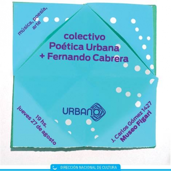 Urbano en los Museos presenta a Poética Urbana + Fernando Cabrera en el Museo Figari