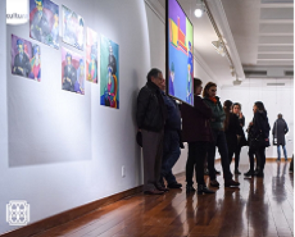 Encuentro con los artistas en el museo Zorrilla de la muestra &quot;Experimentación Sistemática&quot;