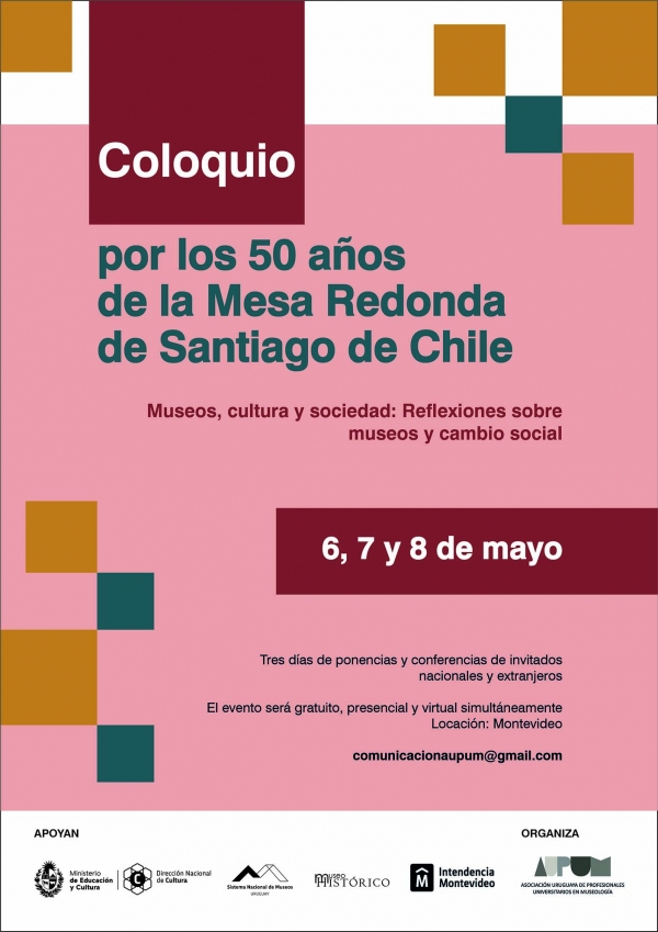 Programa del Coloquio: Museos, cultura y sociedad: Reflexiones sobre museos y cambio social