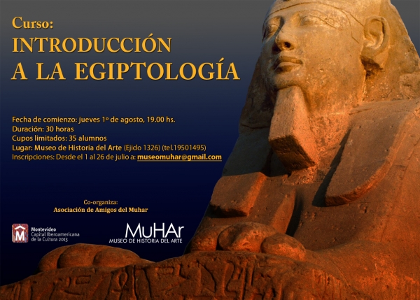 Curso de Egiptolog&iacute;a en el MuHAr de Montevideo.