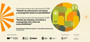 Curso Ibermuseos de Capacitaci&oacute;n: Gesti&oacute;n de colecciones, narrativas y museograf&iacute;a desde la sostenibilidad.