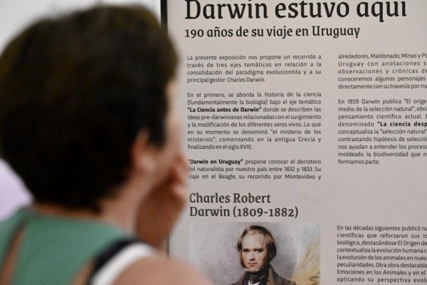 Exposición itinerante Darwin estuvo aquí llega a San José