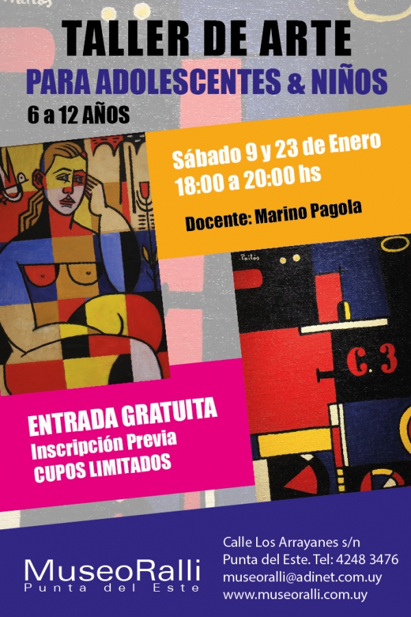 Talleres infantiles gratuitos en el Museo Ralli