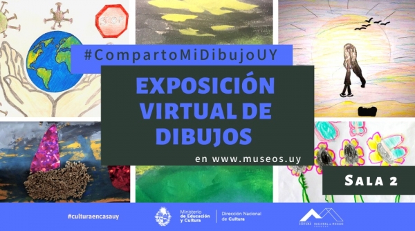 Segunda entrega de la exposición virtual #CompartoMiDibujoUY